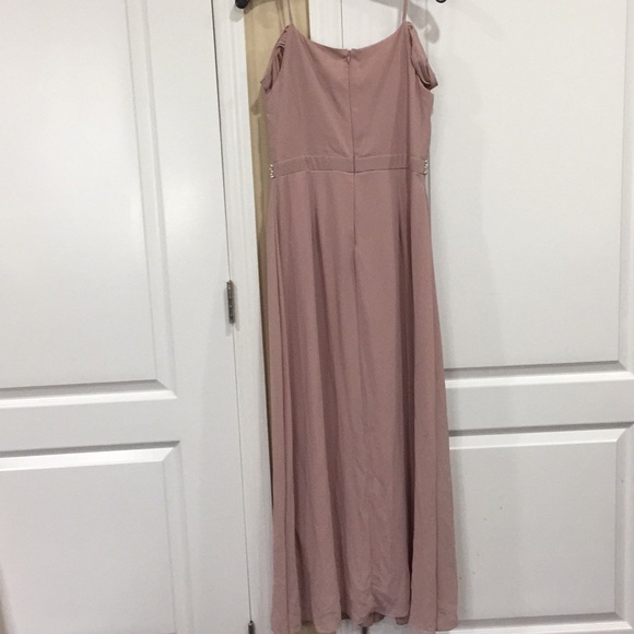 ASOS Cold Shoulder Maxi Bridesmaid Dress - Picture 6 of 7